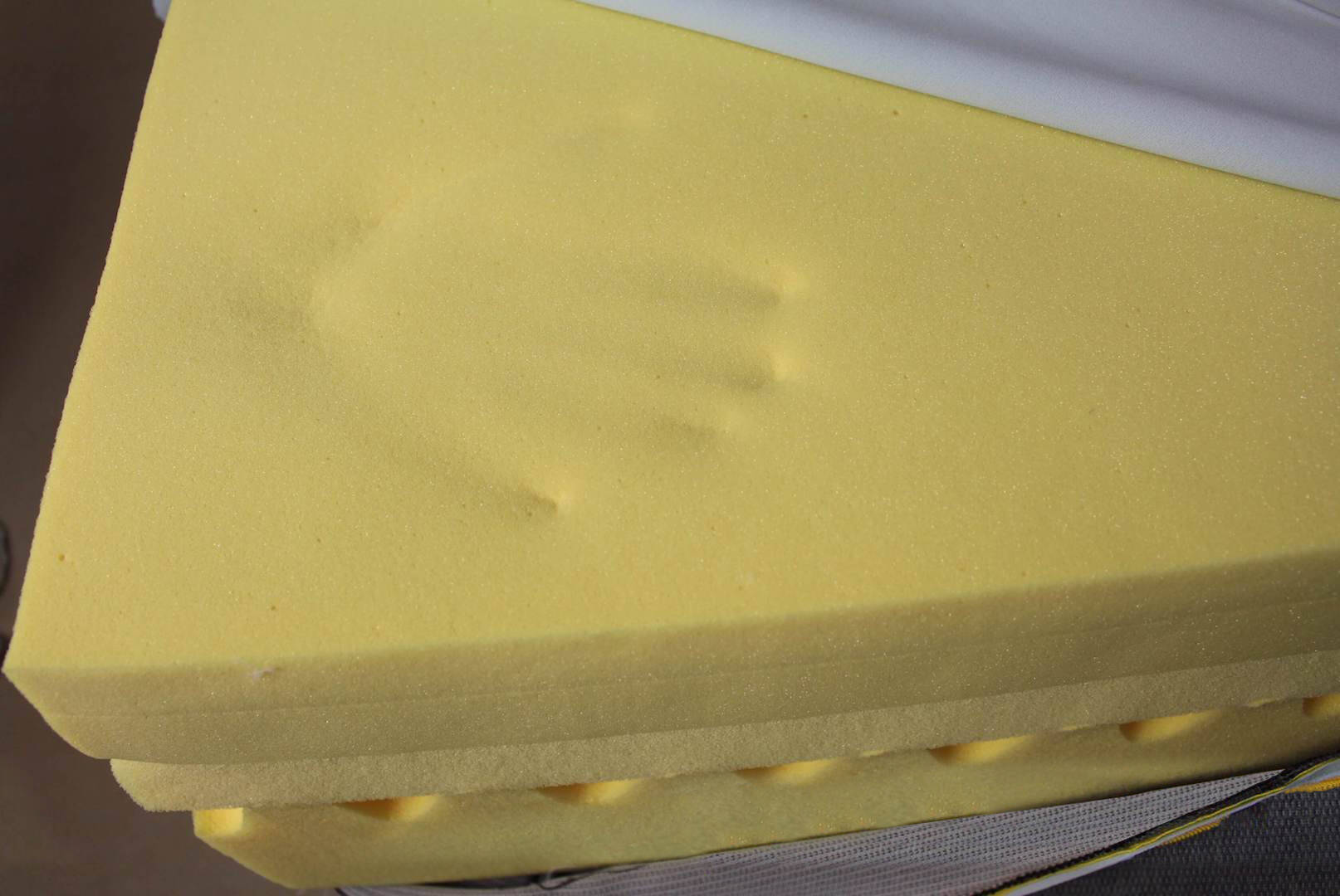 Tempur Sensation Elite traagschuim effect na 10 seconden